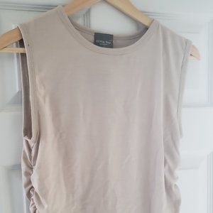 Tan/nude sleeveless top